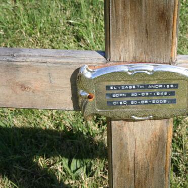 ANDRIES Elizabeth 1949-2009