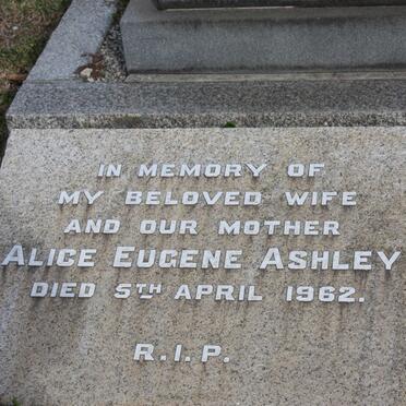 ASHLEY Alice Eugene  -1962