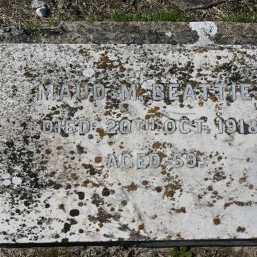 BEATTIE Maud M. ?-1918