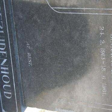 BEZUIDENHOUD Jan Johannes 1913-1961