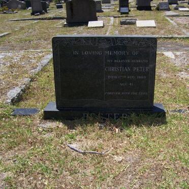 BESTER Christian Peter -1960