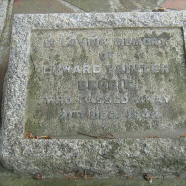 BEGBIE Edward Painter -1942