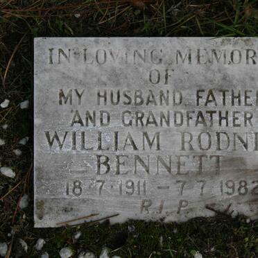 BENNETT William Rodney 1911-1982
