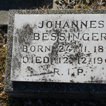 BESSINGER Johannes 1895-1963