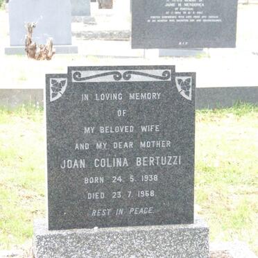 BERTUZZI Joan Colina 1938-1968
