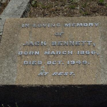 BENNETT Jack 1866-1949