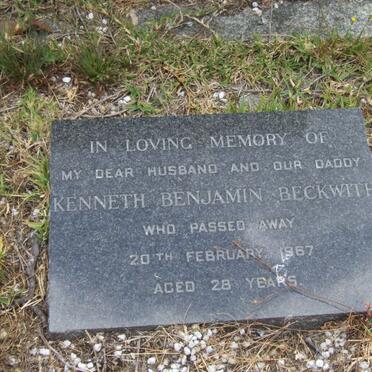 BECKWITH Kenneth Benjamin -1967