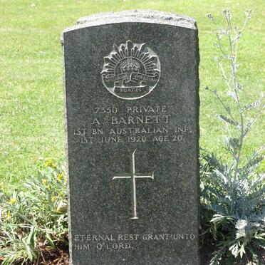 BARNETT A. -1920