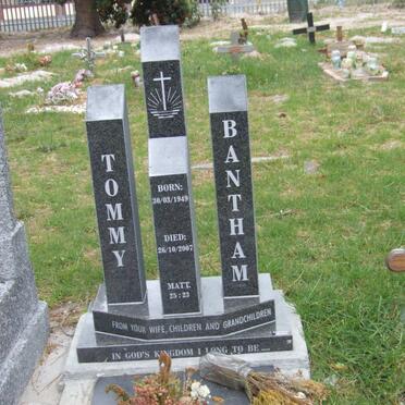 BANTHAM Tommy 1949-2007