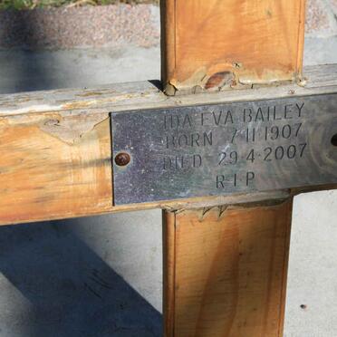 BAILEY Ida Eva 1907-2007