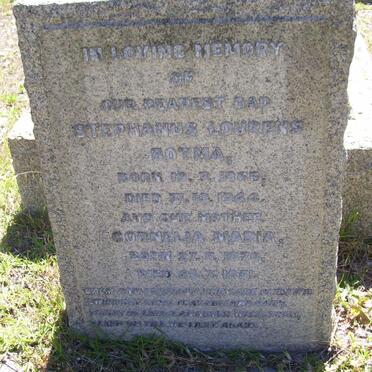 BOTMA Stephanus Lourens 1865-1944 &amp; Cornelia Maria 1870-1951