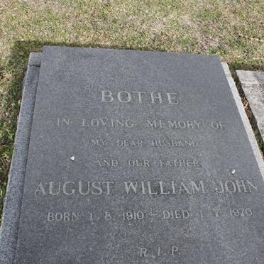 BOTHE August William John 1910-1970