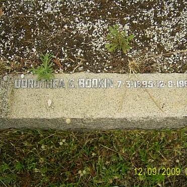 BODKIN Dorothea G. 1895-1965