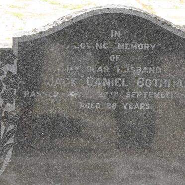 BOTHMA Jack Daniel -19?2