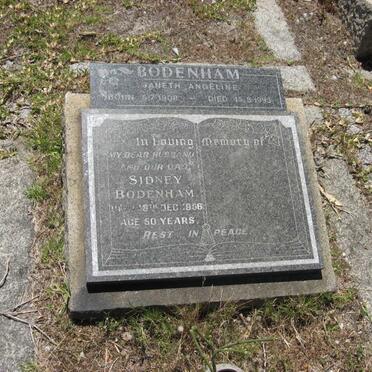 BODENHAM Sidney -1956 &amp; Janeth Angeline 1908-1993