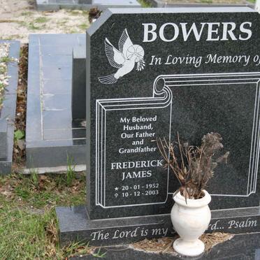 BOWERS Frederick James 1952-2003