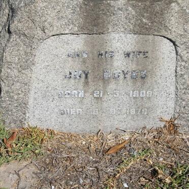 BOYES Alec 1906-1961 &amp; Joy 1909-1979