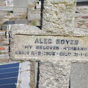 BOYES Alec 1906-1961