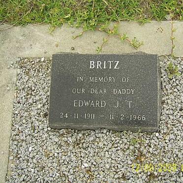 BRITZ Edward J.T. 1911-1966