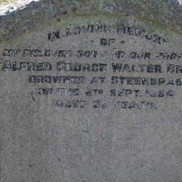 BRITZ Alfred George Walter -1954