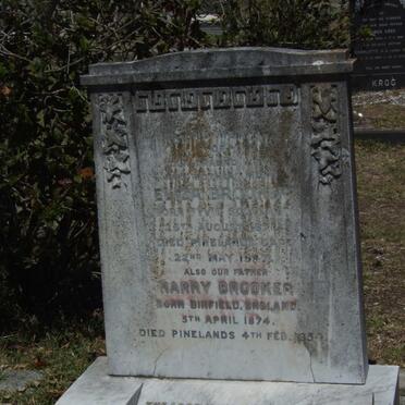 BROOKER Harry 1874-1954 &amp; Eliza 1871-1947
