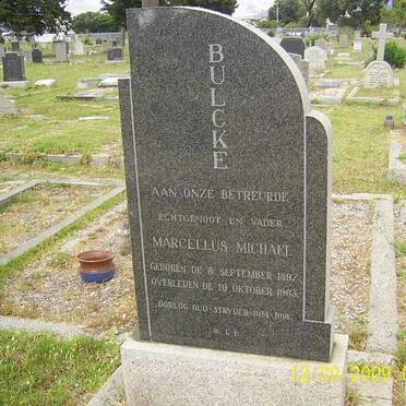 BULCKE Marcellus Michael 1897-1963