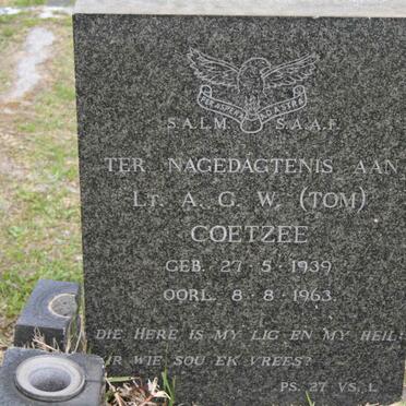 COETZEE A.G.W. 1939-1963