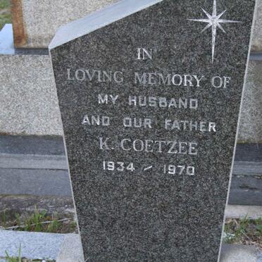 COETZEE K. 1934-1970