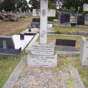 COPELAND Alick Gerald Joseph -19?4 &amp; Winifred Ida ONSLOW -1972 :: NUGENT Thomas D. -196?