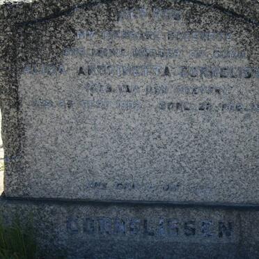 CORNELISSEN Alida Antoinetta nee VAN DEN HEEVER 1902-1955