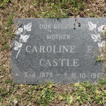 CASTLE Caroline F. 1879-196?