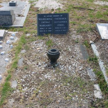 CARR Frederick Alexander 1917-1997 &amp; Wilhelmina Margaret 1916-1988