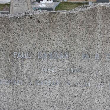 CASSAR Paul 1882-1951 :: CASSAR Michael J. 1924-1965