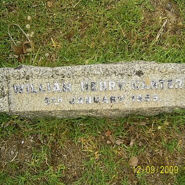 CARTER William Henry -1955