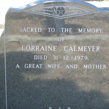 CALMEYER Lorraine - 1979