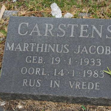 CARSTENS Marthinus Jacobus 1933-1983