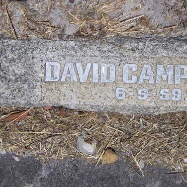 CAMPBELL David -1959