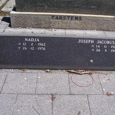 CARSTENS Joseph Jacobus 1923-1987 :: CARSTENS Nadja 1962-1976