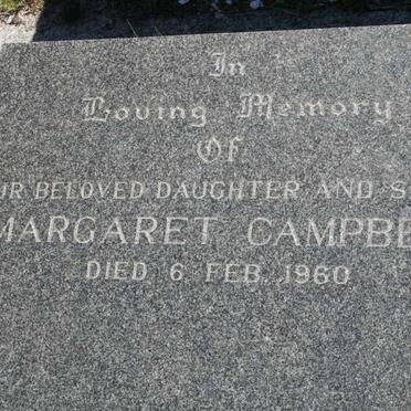 CAMPBELL Margaret -1960
