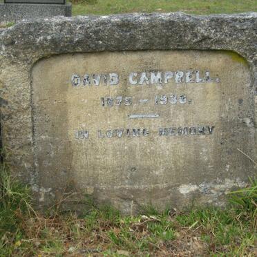 CAMPBELL David 1875-1938