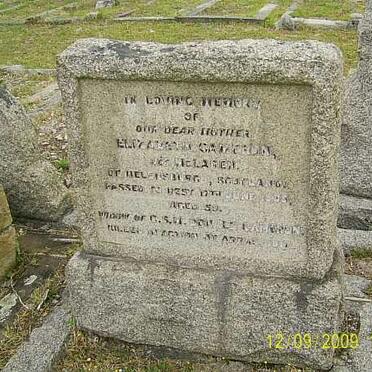 CAMERON Elizabeth nee McLA?EN -193?
