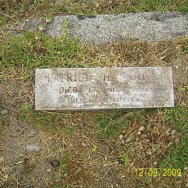 CARTER Patricia H. -1972