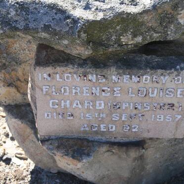 CHARD Florence Louise nee SPINSTER -1957