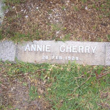 CHERRY Annie -1928