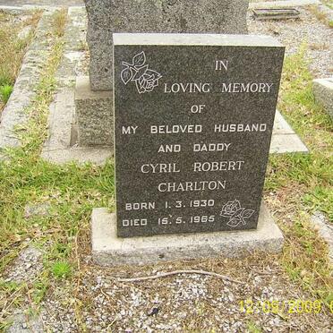 CHARLTON Cyril Robert 1930-1965