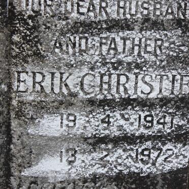 CHRISTIE Erik 1941-1972