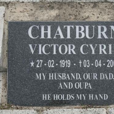 CHATBURN Victor Cyril 1919-2003