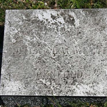 CHAUMETTE Isabel, de la nee PENFOLD