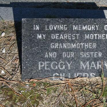 CILLIERS Peggy Mary
