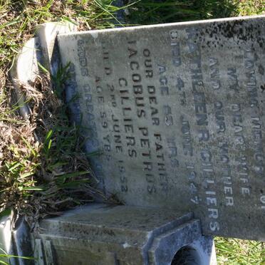 CILLIERS Jacobus Petrus -1952 &amp; Kathleen R. -1947